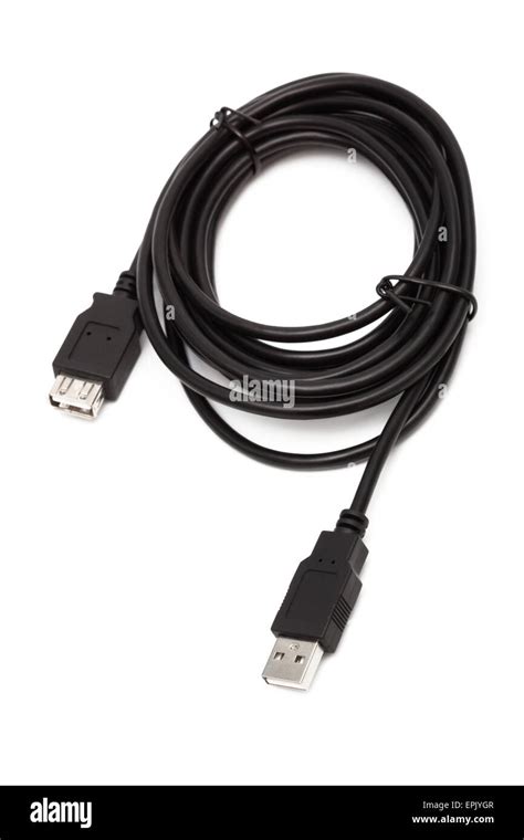 black usb cable stock photo alamy