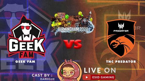 TNC Predator Vs Geek Fam BO3 ESL One Birmingham 2020 Online