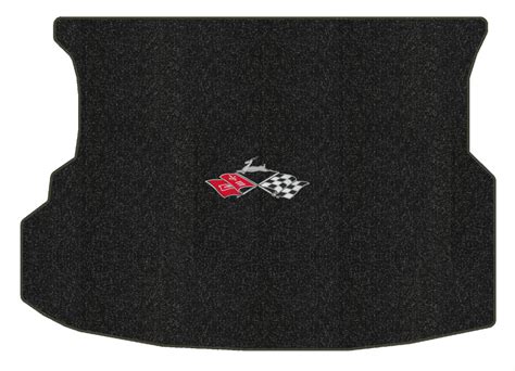 Lloyd Berber Trunk Mat For Chevy Impala W Chevy Cross Flags With