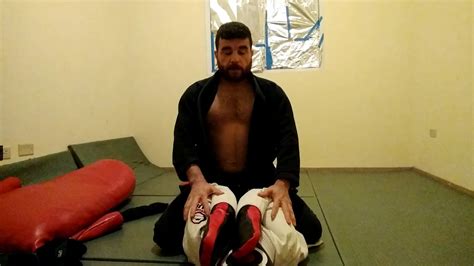 Jiu Jitsu en español GI Ezekiel choke estrangulación YouTube