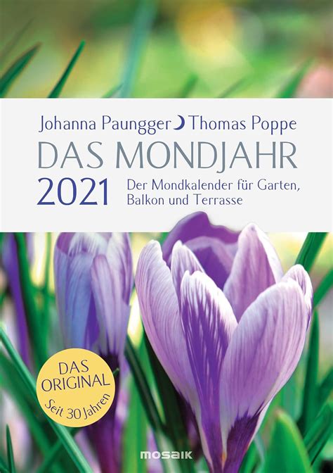 Das Mondjahr 2021 Garten Spiralkalender Der Mondkalender für Garten