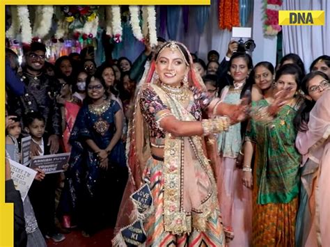 Viral Video Cute Bride Dances Her Heart Out On Mera Piya Ghar Aaya