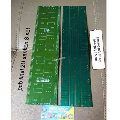 Jual Pcb Transistor Final 2U Sanken 8 Set 30 Cm Shopee Indonesia