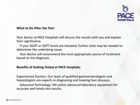 Ppt Understanding Your Liver Health Sgot And Sgpt Tests At Pace Hospitals Powerpoint