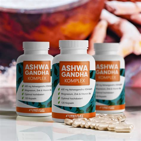 Ashwagandha Ksm Kapseln X Optimal Hochdosiert