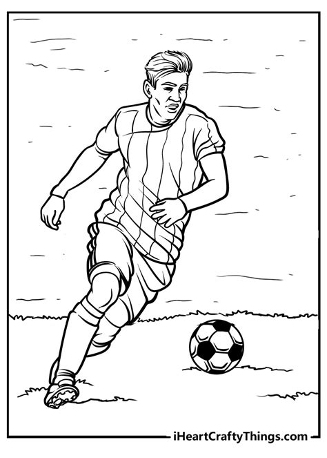 Coloring Pages Of Football Players