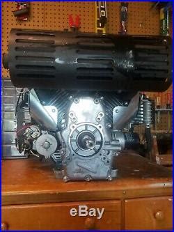 Predator Hp Cc Epa V Twin Horizontal Shaft Gas Engine