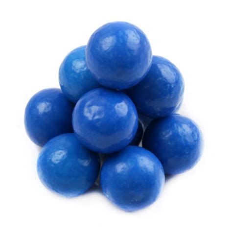 Blue Gumballs 5 Inch Blue Raspberry