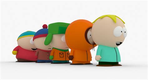 South Park 3d Model