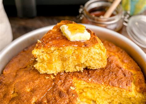 Air Fryer Cornbread Easy Homemade My Air Fryer Kitchen