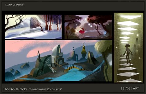 environment concept art portfolio - Lizabeth Ruffin