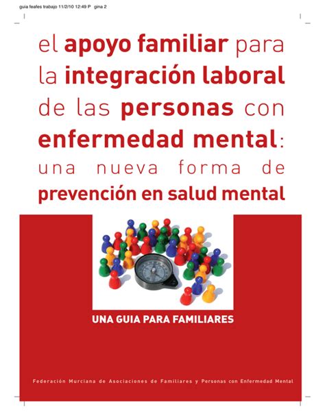 El apoyo familiar para la integración laboral de las personas con