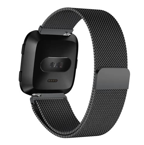 Fitbit Versa Stainless Steel Strap Fitgear Nz