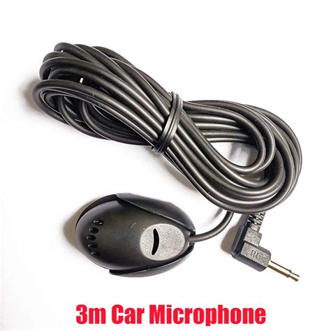 Micr Fono De Audio Para Coche Dispositivo Externo De 3 5mm Para Unidad