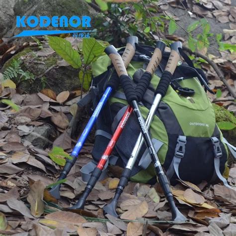 Bastones De Trekking Al Aire Libre Bastones De Senderismo Plegables