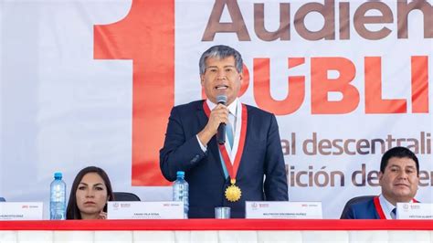 Wilfredo Oscorima asegura que encabezará marcha contra Dina Boluarte si