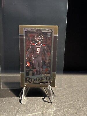 Tj Vasher Panini Legacy Mini Holo Prizm Bronze Rc Rookie Card