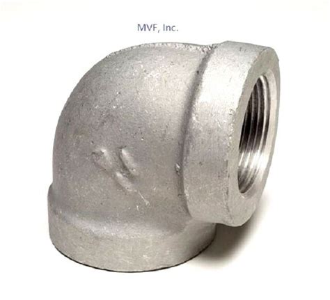 12 150 Threaded Npt Elbow 90º Aluminum 356 F Pipe Fitting A010441