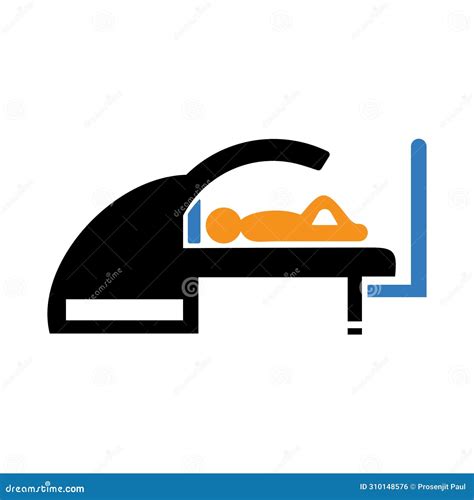 Computed Tomography Scan Angiography Ct Ct Scan Icon Stock Vector