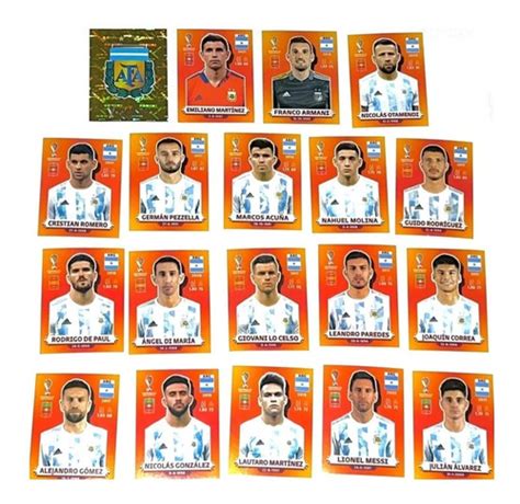 Figuritas Mundial Qatar Panini Pack Seleccion Argentina Y Cromos