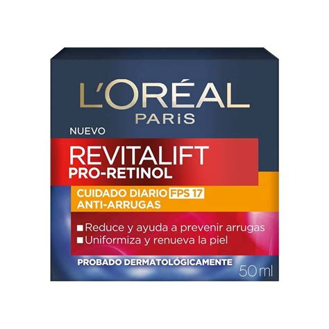 Crema Facial L Or Al Revitalift De D A Pro Retinol Y Fps Antiarrugas