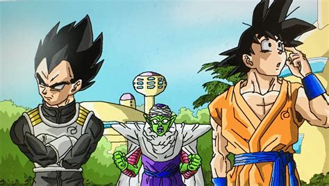 Goku, Vegeta And Piccolo by LordFr1eza9000 on DeviantArt