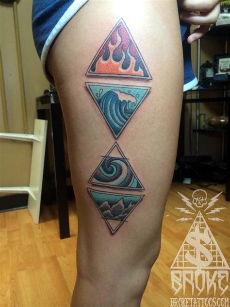 30 Perfect Elemental Tattoo Ideas And Suggestions - Bored Art