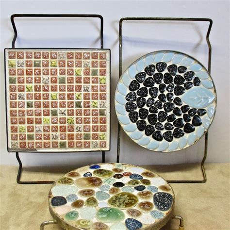 Mosaic Trivets Etsy