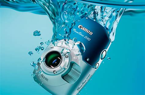 Canon Powershot waterproof camera on Behance