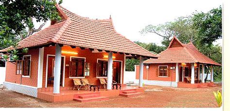 Traditional Kerala Cottage With A Front Open Veranda In Alappuzha