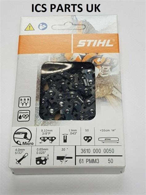 Stihl Chainsaw Ms171 Chain Pmm3 14in 38 Picco Micro Mini 3 3610 000