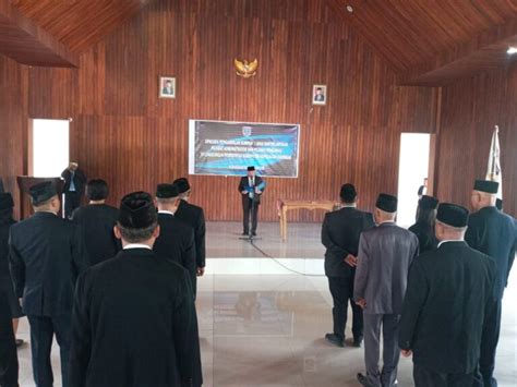 Rangkoratat Lantik Pejabat Administator Dan Pengawas Kkt