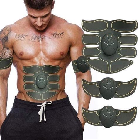 Electroestimulador Muscular Abdominales EMS Eléctrico Estimulador 6