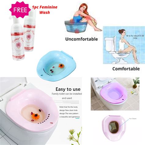 Sitz Bath For Hemorrhoid Bathtub Basin For Maternity Elderly Postpartum