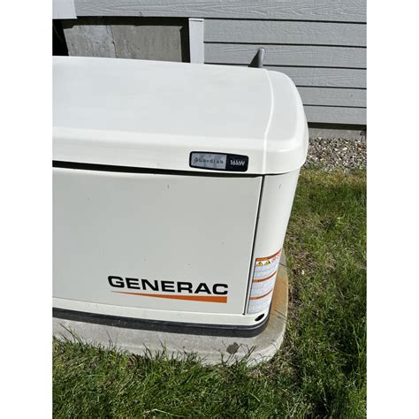 User Manual Generac Guardian 16kw English 4 Pages