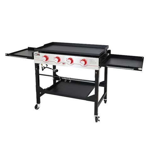 Royal Gourmet 4 Burner Liquid Propane Flat Top Grill In The Flat Top Grills Department At