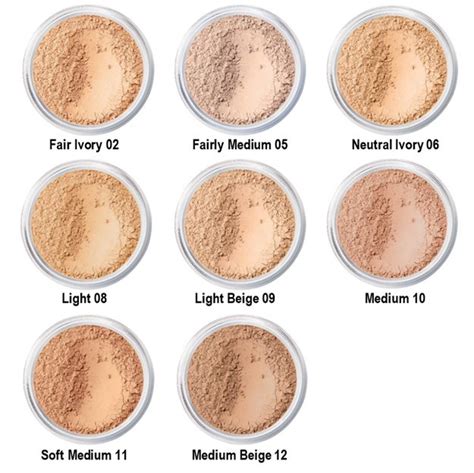 Bareminerals Original Loose Powder Foundation Spf Colors