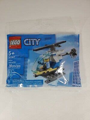 Lego City Police Helicopter Polybag Pieces New