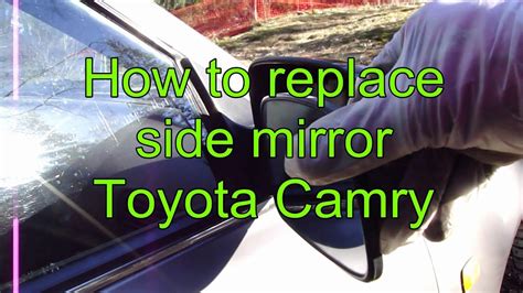 How To Replace Side Mirror Toyota Highlander