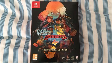 Streets Of Rage 4 Signature Edition Switch Unboxing YouTube