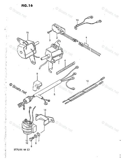 Suzuki Outboard Wiring Harness Diagram