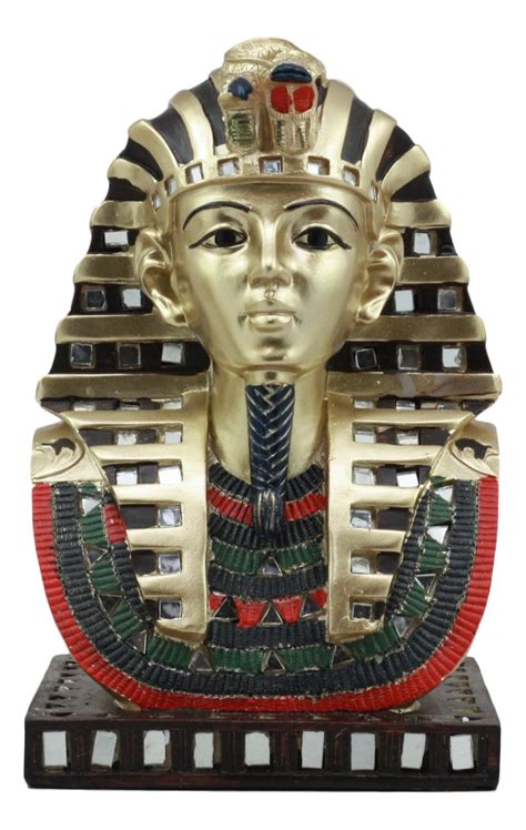 Buy Ebros Ancient Egyptian Pharaoh of King TUT Statue Golden ...