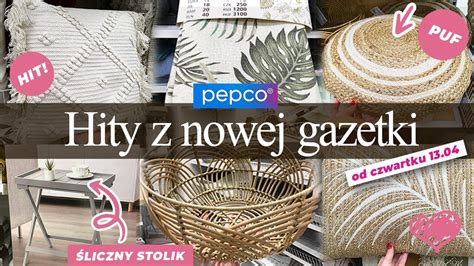 Pepco Hity Z Najnowszej Gazetki Styl Boho Pufa Obrusy Poduszki