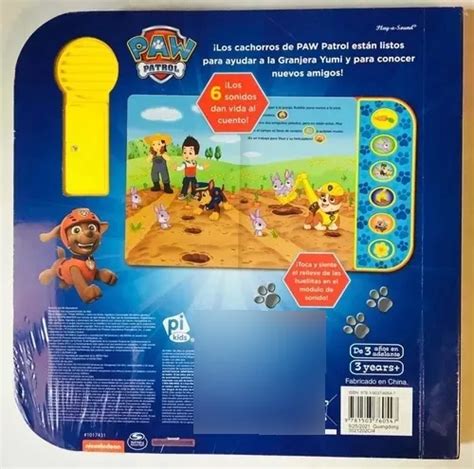 Paw Patrol Los Cachorros Ayudan En La Granja Con Sonidos En Venta En