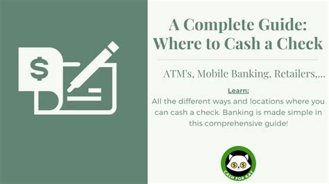 A Complete Guide: Where to Cash a Check — Cash for Kat