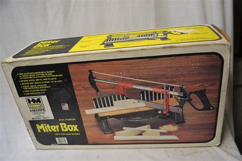 Vintage Hempe Miter Box Model 36271 1842728083