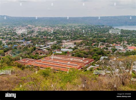 Aerial view of Masaya, Nicaragua Stock Photo - Alamy