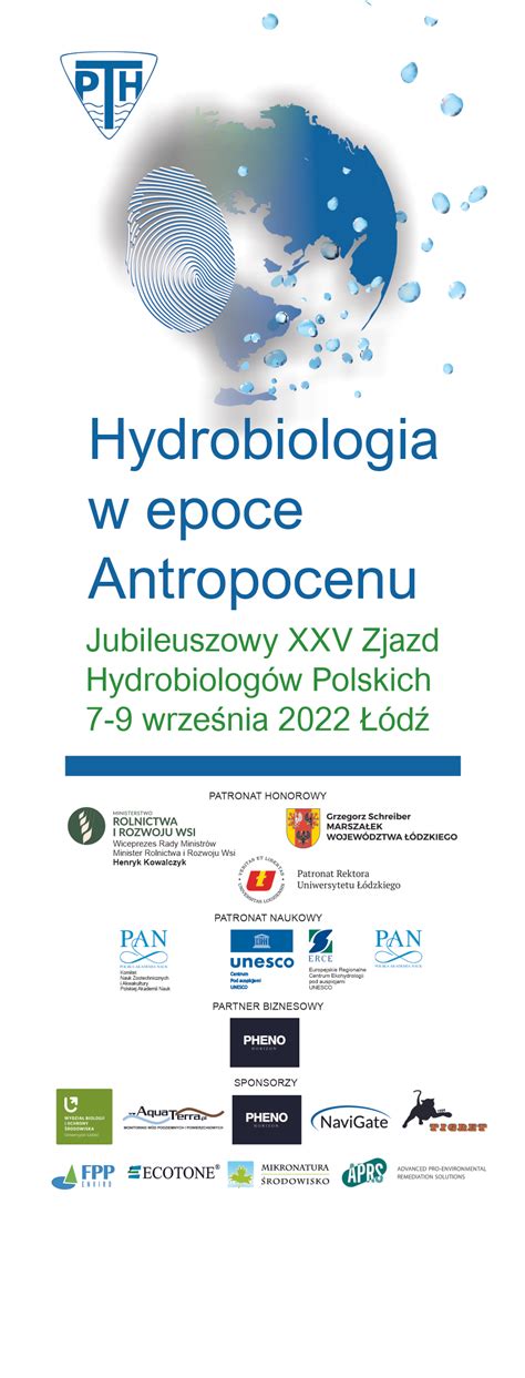 Erce Pan Patronem Naukowym Zjazdu Hydrobiolog W Polskich