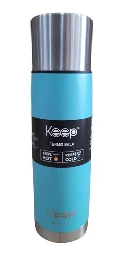 Termo Bala Mate Acero Inoxidable Keep Litro Viaje Cuotas Sin Inter S