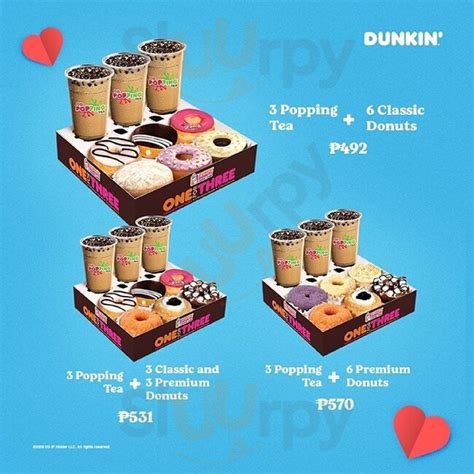 Menu At Dunkin Donuts Cyberwest Cafe Quezon City Hot Sex Picture